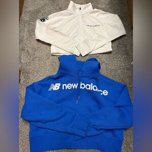 New Balance Cropped sweatshirts